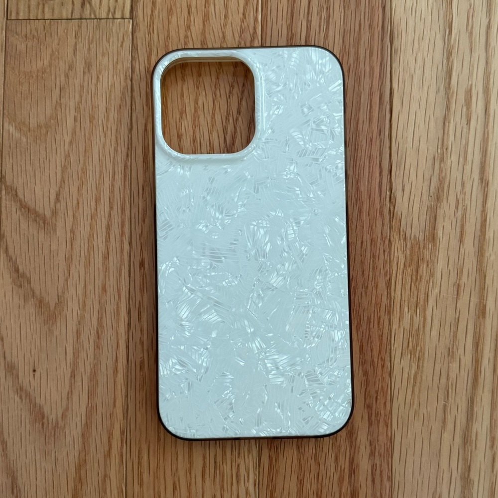 Sonix iPhone 12 Pro Max Translucent Iridescent White Marble Mag-Safe Case